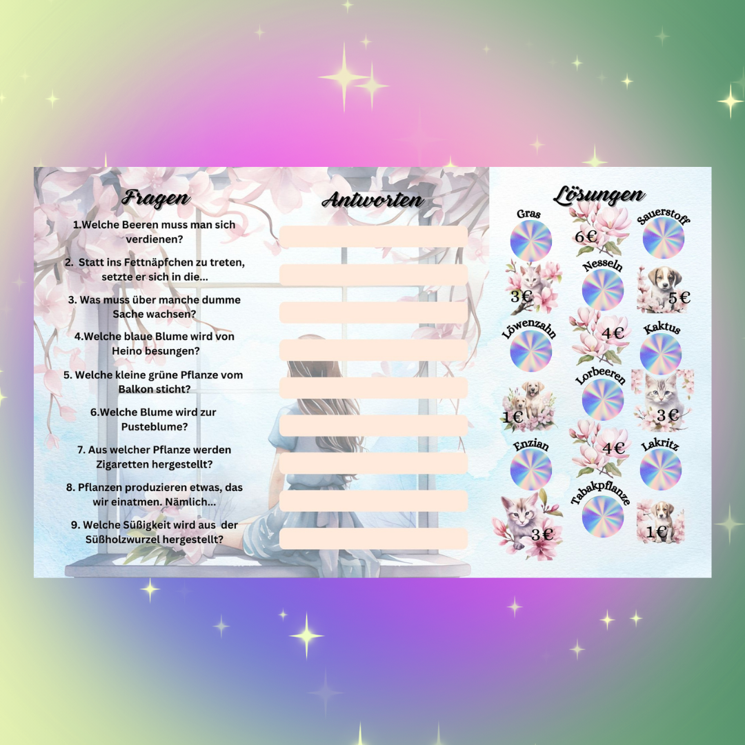 Mein Traumgarten Quiz