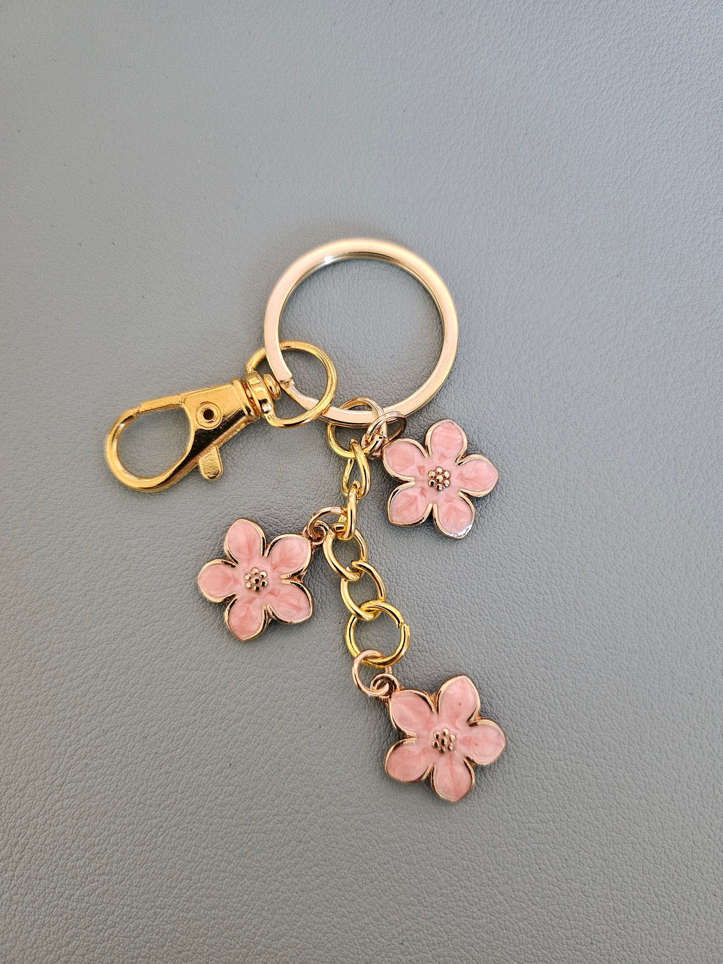 Schlüsselanhänger 3er Blumen