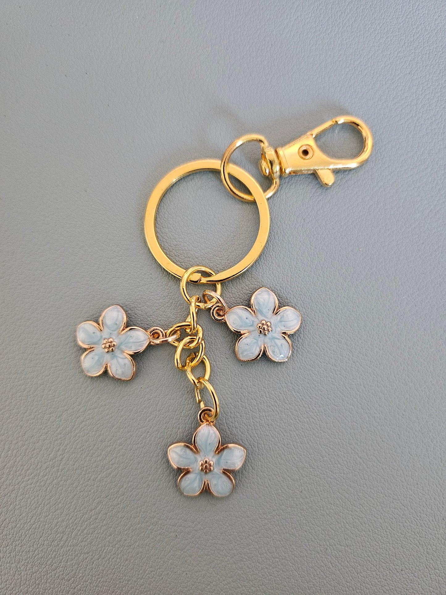 Schlüsselanhänger 3er Blumen