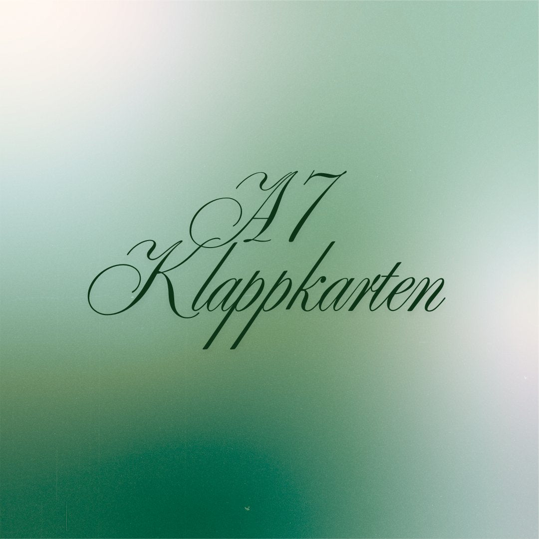 A7 Klappkarten
