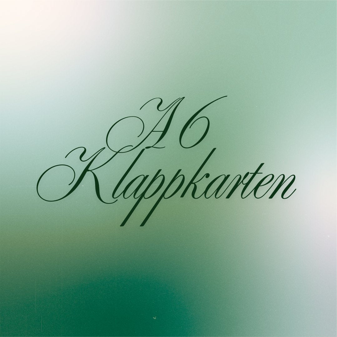 A6 Klappkarten