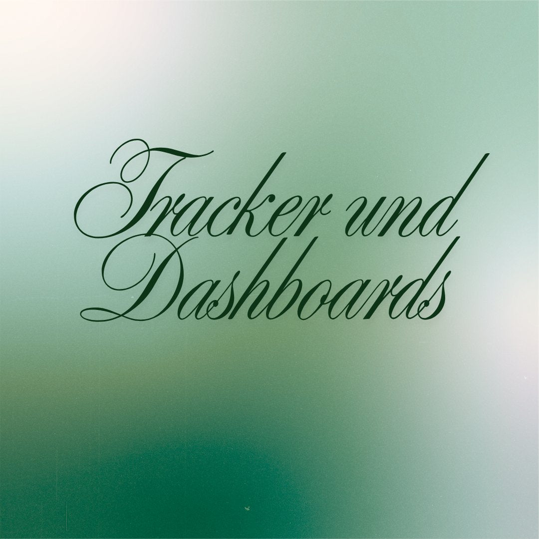 Tracker und Dashboards