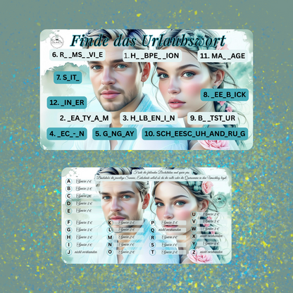 Traum Urlaub Bingo