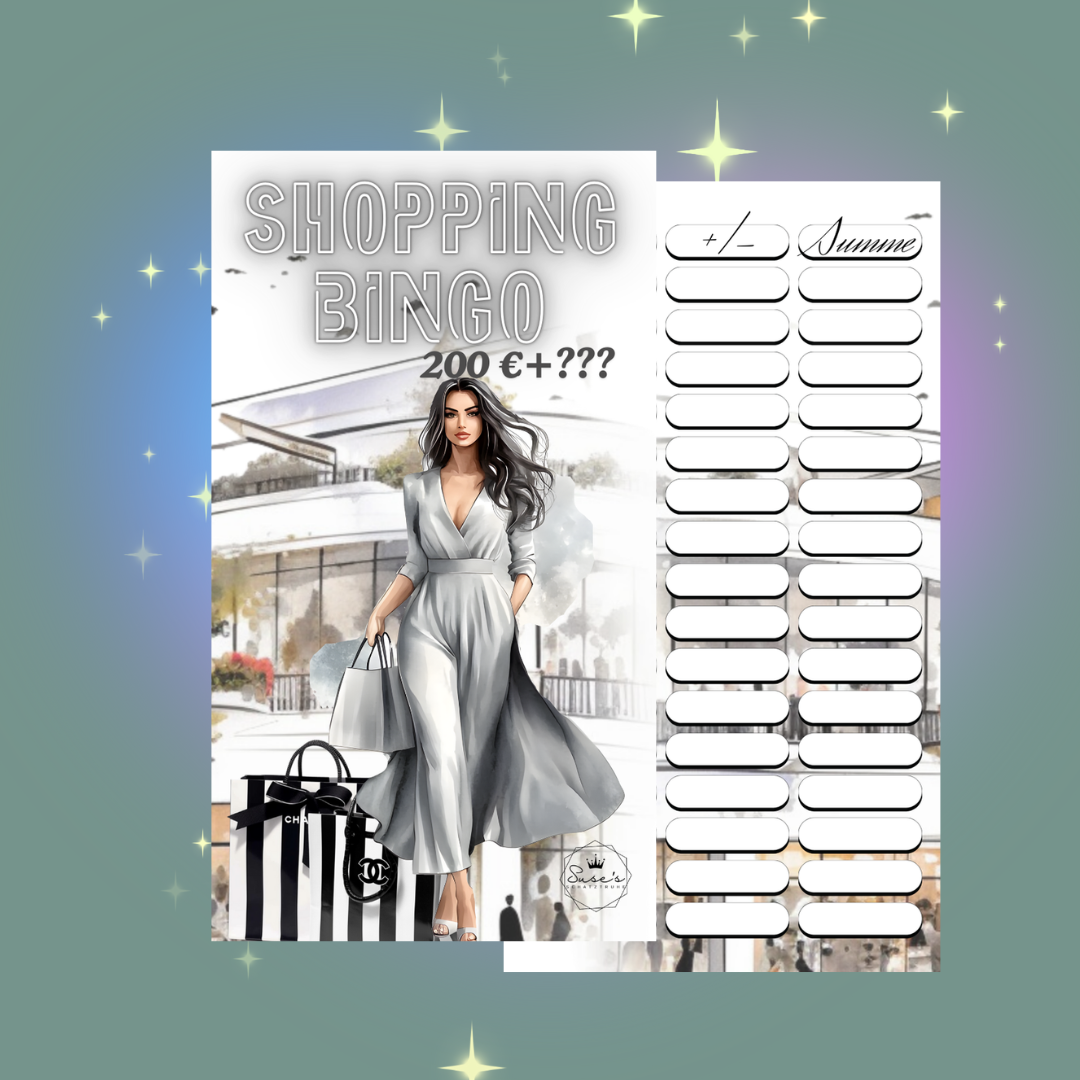 Shopping Bingo