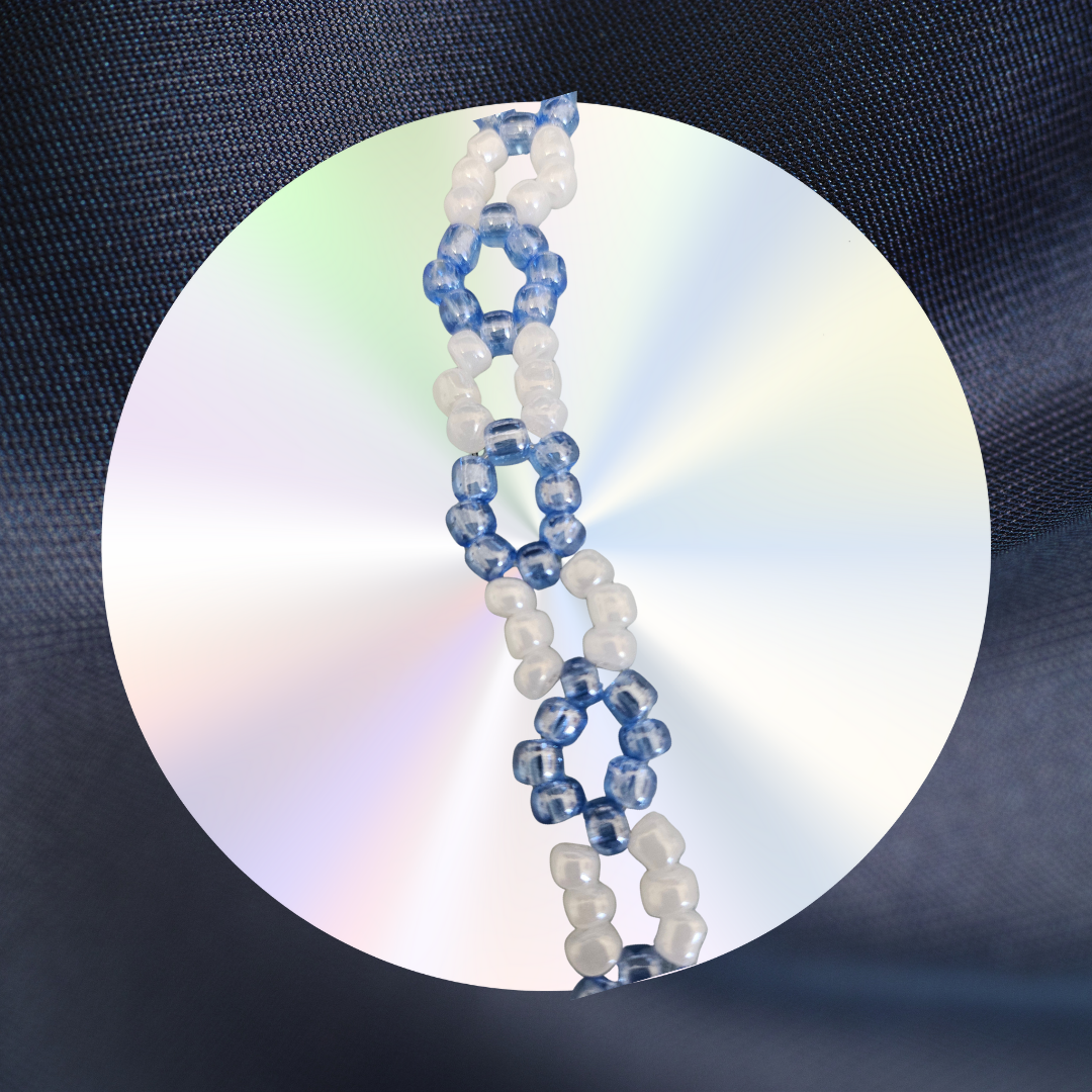 Blue White