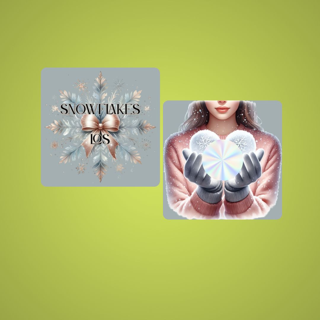 Snowflakes Bingo Set