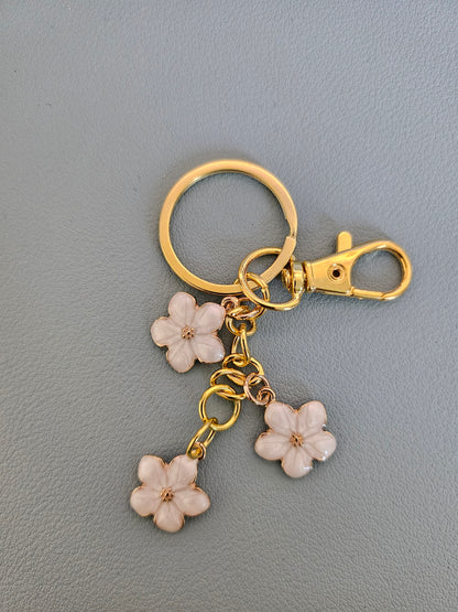 Schlüsselanhänger 3er Blumen