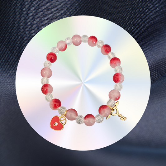 Armband Love rot