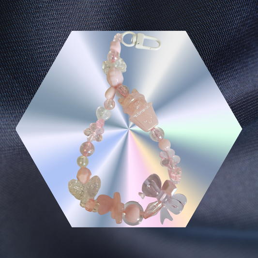 Handykette verspielt Light Rose