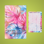 Wochen Binder Register Blattdesign