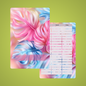 Wochen Binder Register Blattdesign