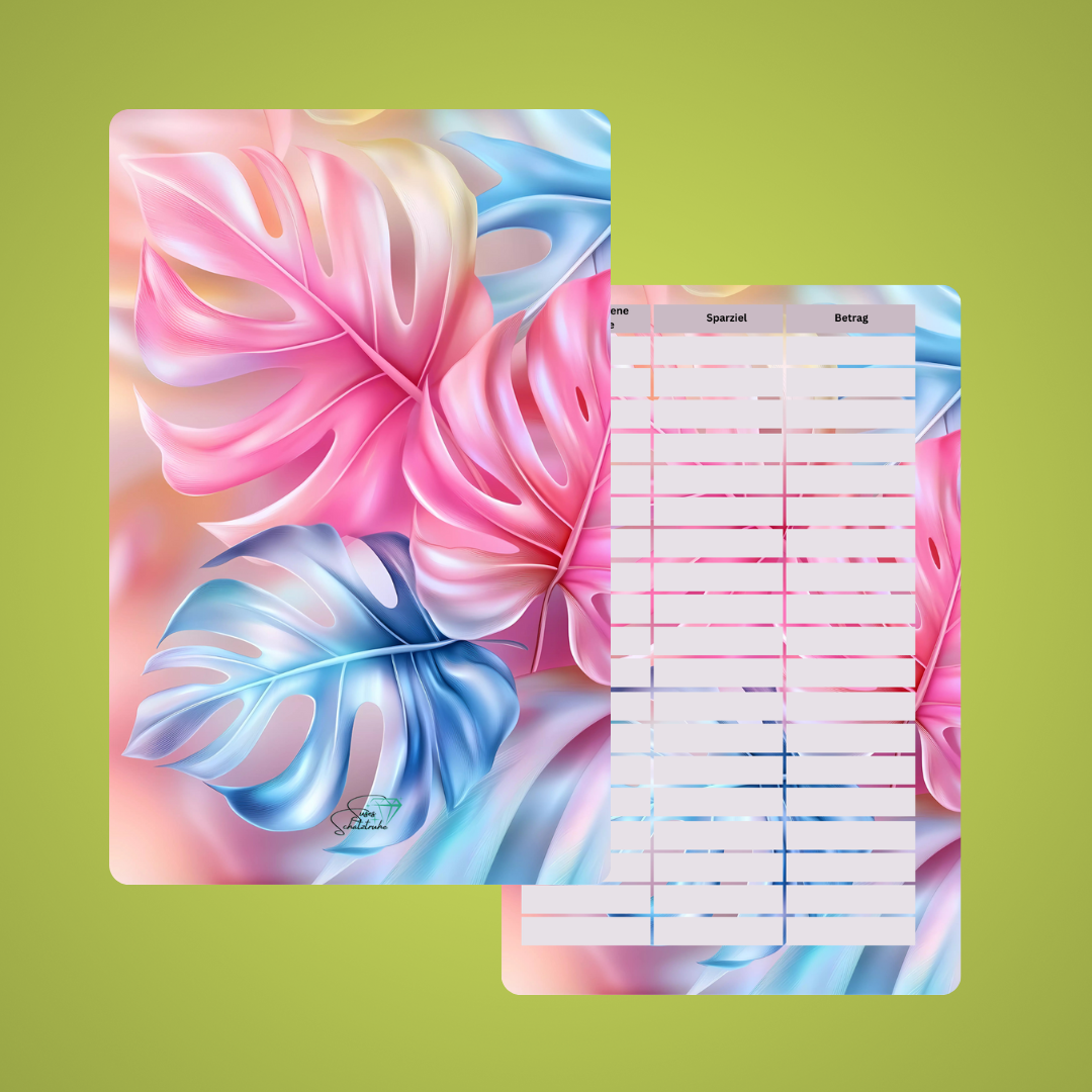 Wochen Binder Register Blattdesign