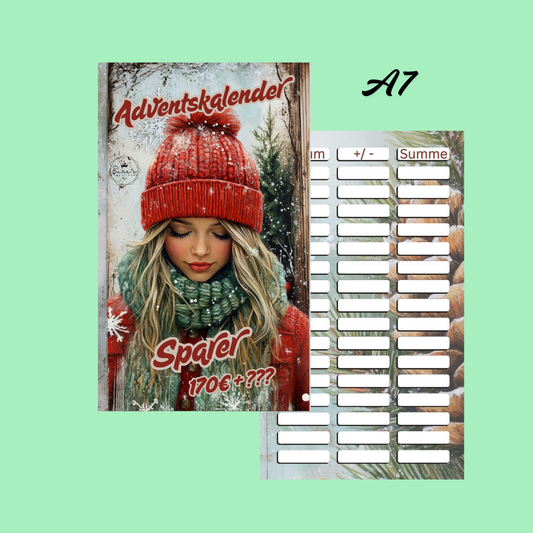 Adventskalender Sparer A7